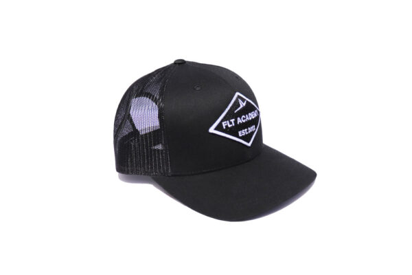 FLT Patch hat. Black on black.