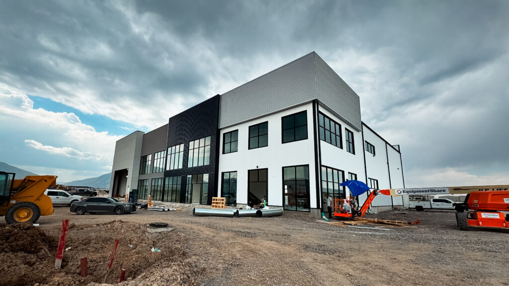 New Spanish fork Hangar Construction